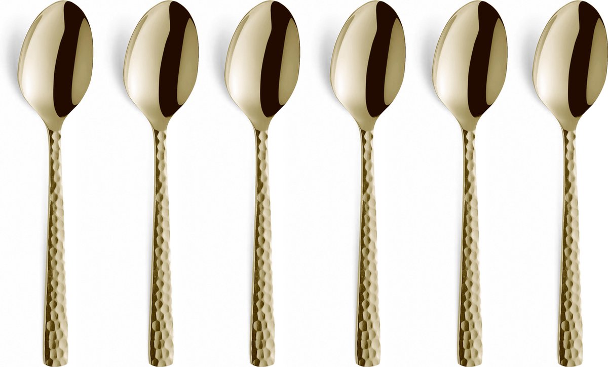 Amefa felicity - champán - 6 cucharaditas - 6 cucharadas de café - apto para lavavajillas