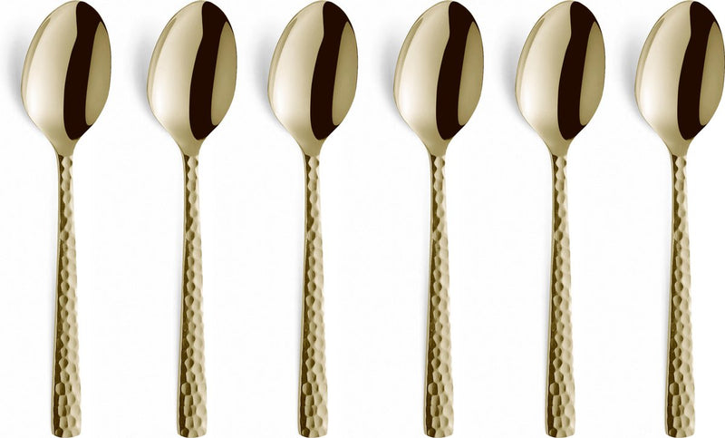 Amefa felicity - champán - 6 cucharaditas - 6 cucharadas de café - apto para lavavajillas