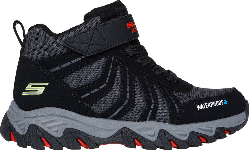 Skechers robusto ranger - scarponi da trekking per ragazzi Storm Trail - nero rosso giallo
