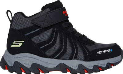 Skechers robusto ranger - scarponi da trekking per ragazzi Storm Trail - nero rosso giallo