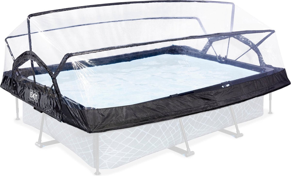 Exit toys exit zwembad overkapping 300x200cm - zwembad dome - universeel - zwembad accessoire - weerbestendig