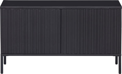Mobile TV in legno con nuova incisione - pino - nero - 56x100x44