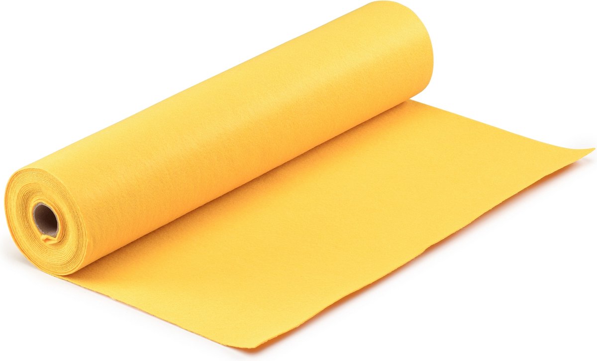 Feltro Vaessen creative su rotolo - giallo - 1 mm - 45 cm x 5 m
