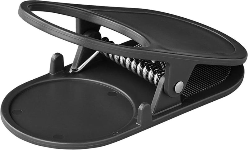 Clip portabicchieri Proplus - nera - design compatto - facile da fissare