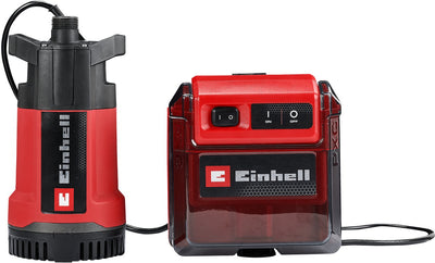 Pompa per botte da pioggia a batteria Einhell - ge-pp 36 rb-a li solo - power x-change - 36 v li-ion - max. capacità di consegna: 4.500 l h - max. prevalenza: 30 m - max. profondità di immersione: 4 m - escl. batteria e caricabatterie