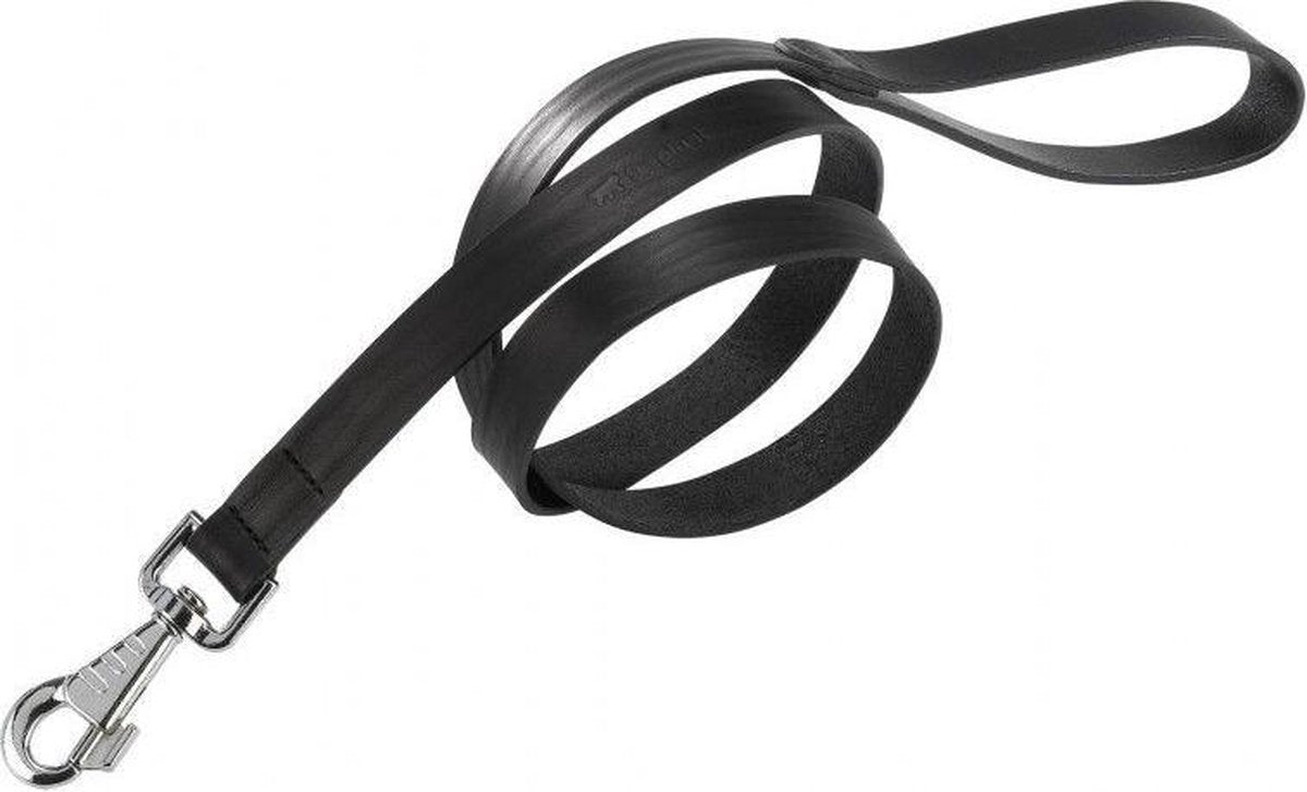 Correa para perros Ferplast natural correa para perros - cuero - negro - ancho 15 mm - largo 120 cm