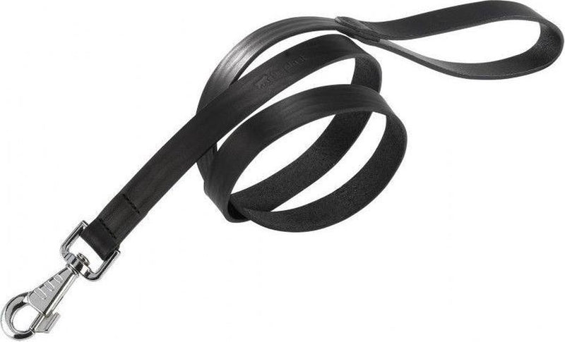Guinzaglio per cani naturale Ferplast Guinzaglio per cani - pelle - nero - larghezza 15 mm - lunghezza 120 cm