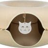 Trixie speeldonut vilt beige