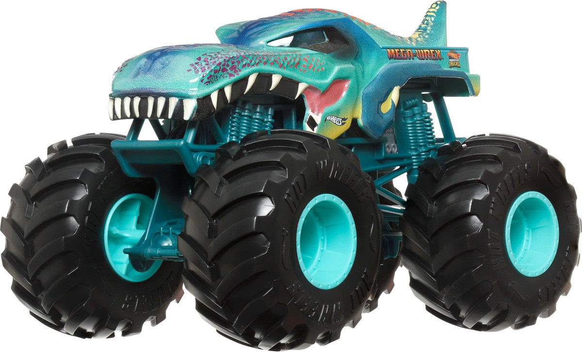 Hot Wheels Big Monster Trucks Vehículo Mega Wrex