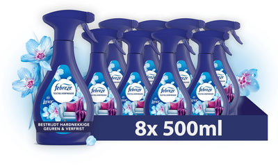 Febreze Ambi Pur Deodorante spray per tessuti - Lenor Awakening Spring - 8 x 500 ml