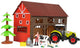 TOI-TOYS ACKERS VILLE Farm con Light and Sound Play set, 12dlg.