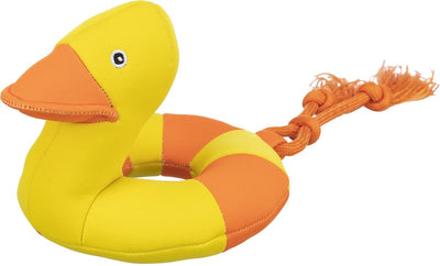 Trixie Dog Toy Aqua Toy Duck en la cuerda