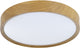 Eglo musurita plafondlamp - led - ø 34 cm - bruin