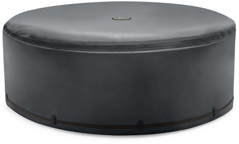 Copertura termica Intex per spa purespa 6 posti - rotonda - grigio scuro - ø218 x h72 cm