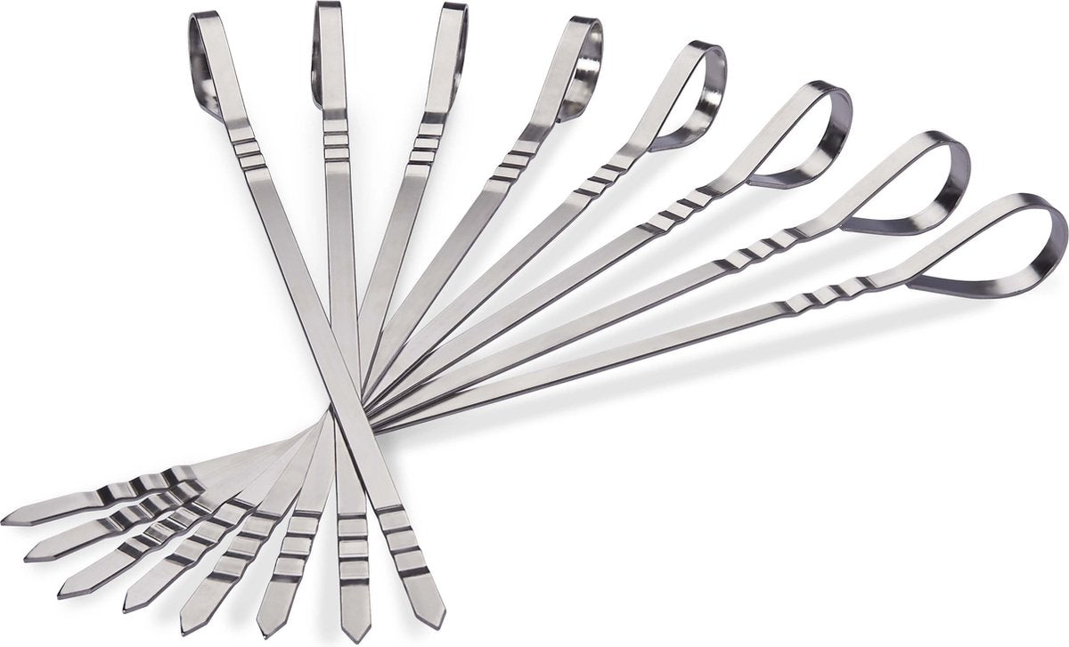 Napoleon multi rvs shaslick set – 8 stuks