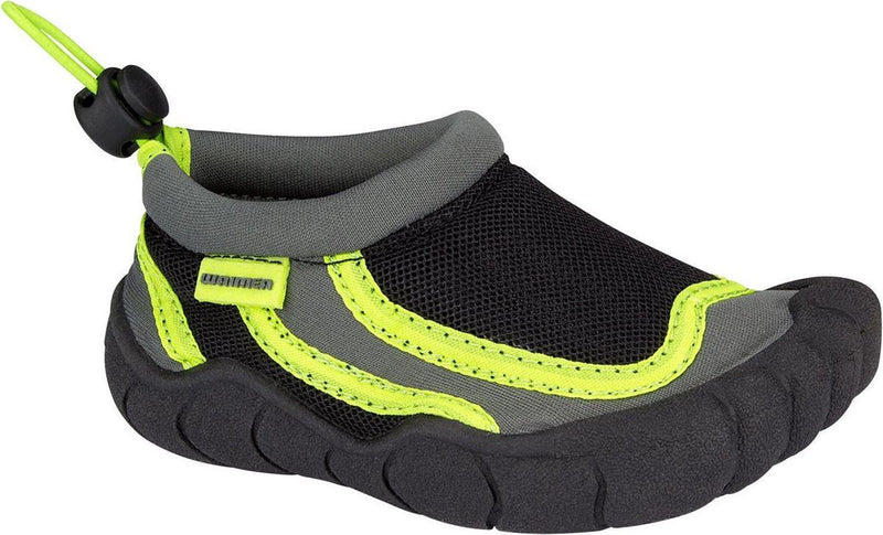 Zapatos de agua Waimea - niños - pie - negro verde - talla 25