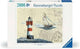 RAVENSBURGER JIGSAW puzzle più romantico Leuchtturm, 2000st.