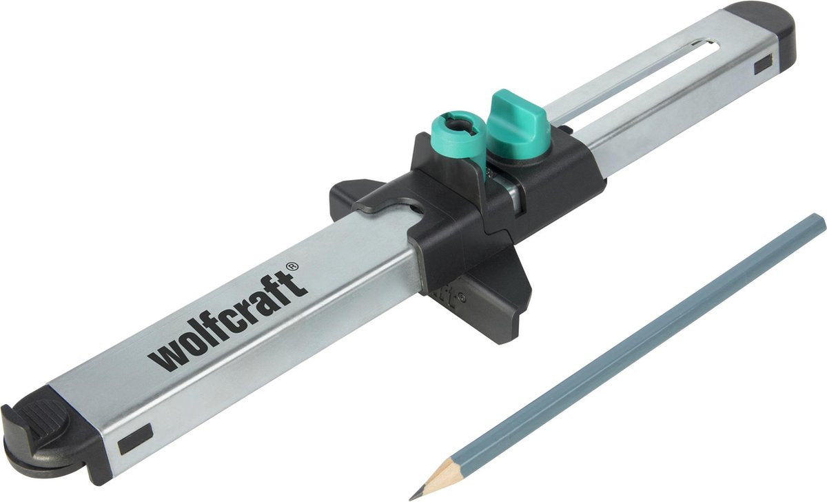 Wolfcraft - laminaat inpasser voor vloeren aftekenen langs wanden 235 mm - 6952000