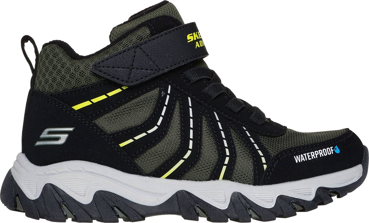 Skechers rugged ranger - storm trail jongens wandelschoenen - zwart