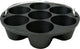 Valhal outdoor muffinpan muffinvorm - gietijzer - 22cm, met handvat - past in dutch oven - vh.muffin