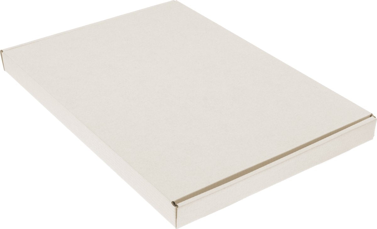 Raadhuis brievenbusdoos - 362x257x27mm - wit - 25 stuks - rd-351103-25