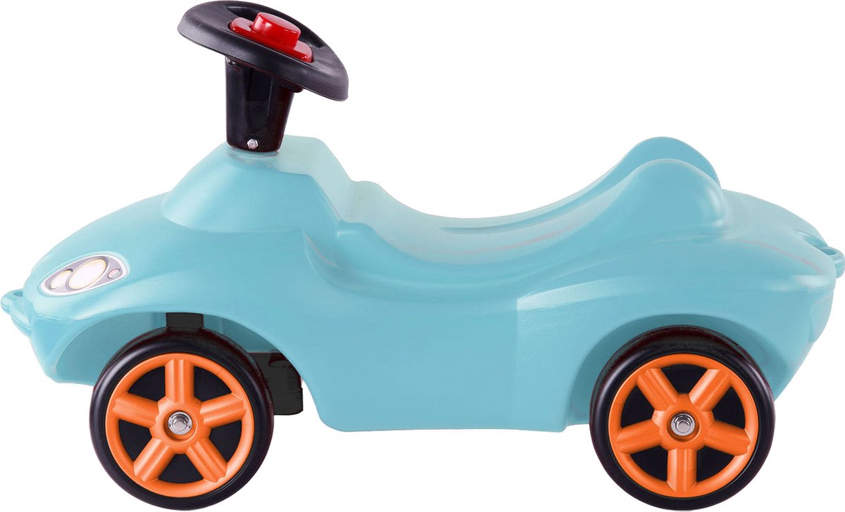 Cavallino safari racer loopauto blauw met geluid