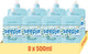 Seepje dishwashing liquid splashing eucalyptus - 8 x 500 ml - value pack