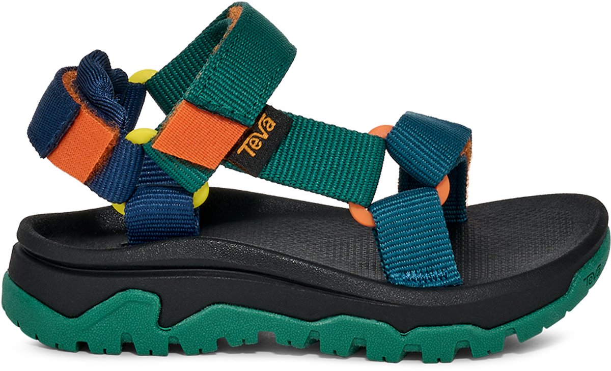 Sandali unisex Teva T Hurricane XLT Jr - blu corallo multi