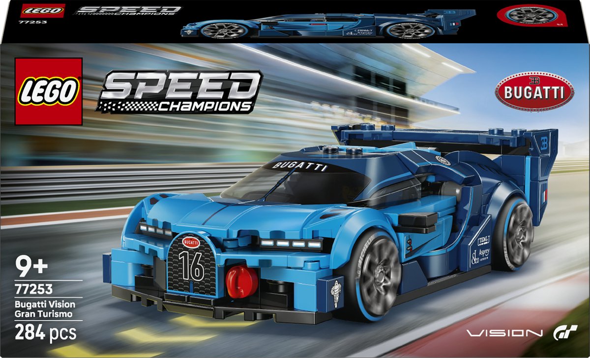 Lego Speed Champions 77253 Bugatti Vision GT Hyper auto sportiva