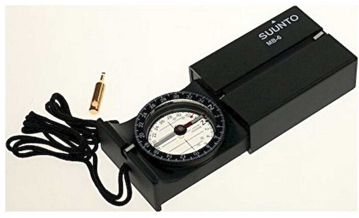 Suunto mb-6 nh spiegelpeilkompas - zwart