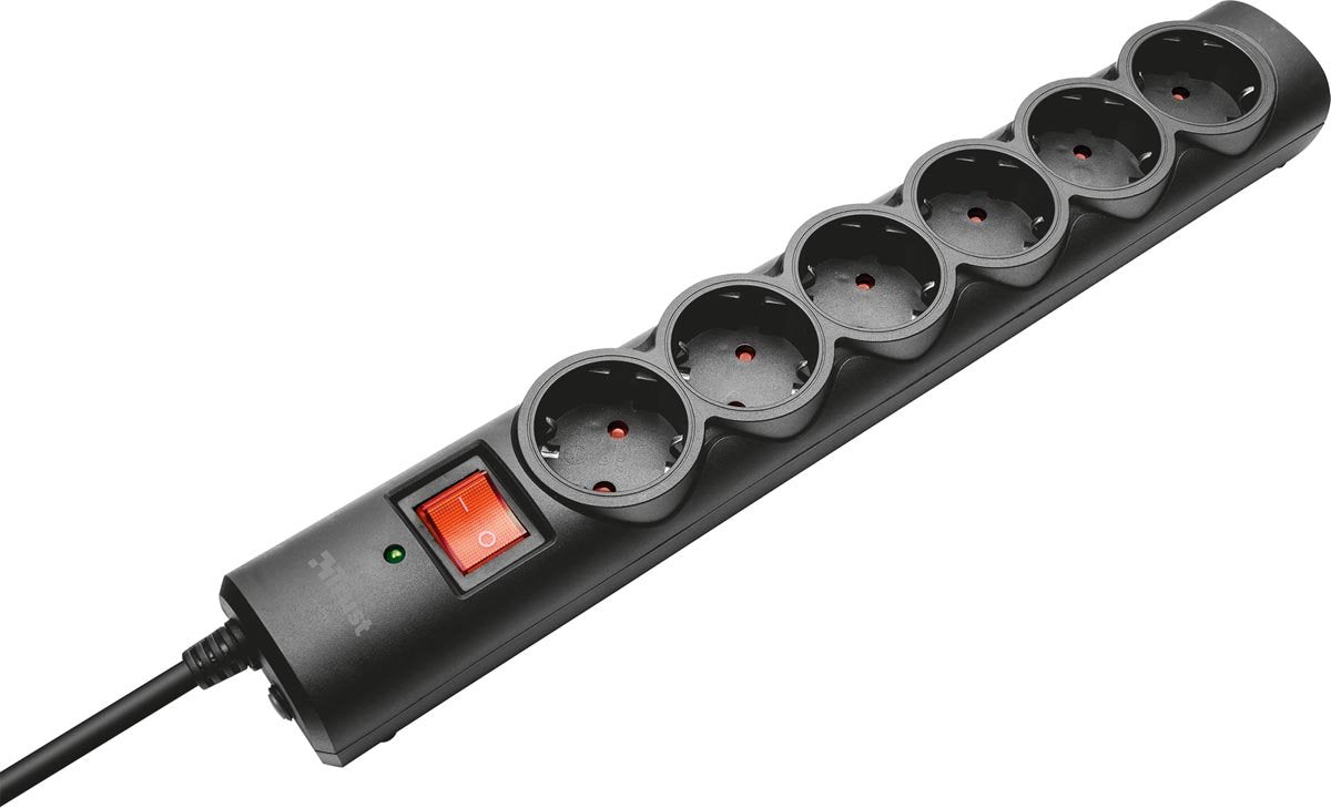 Protector de sobretensión de confianza 6 puertos
