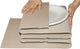 Town hall corrugated cardboard - 75cmx75m - on roll - brown - rd-351160