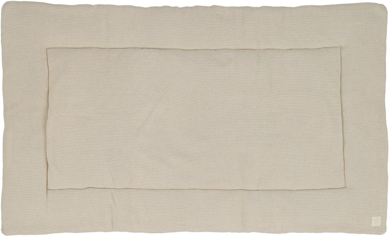 Coperta per box doppio Jollein - maglia basic - 71 x 122 cm - farina d'avena