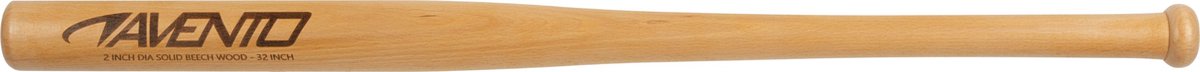 Mazza da baseball Avento - legno di faggio laccato - 81 cm
