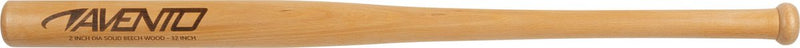Bate de béisbol Avento - madera de haya lacada - 81 cm