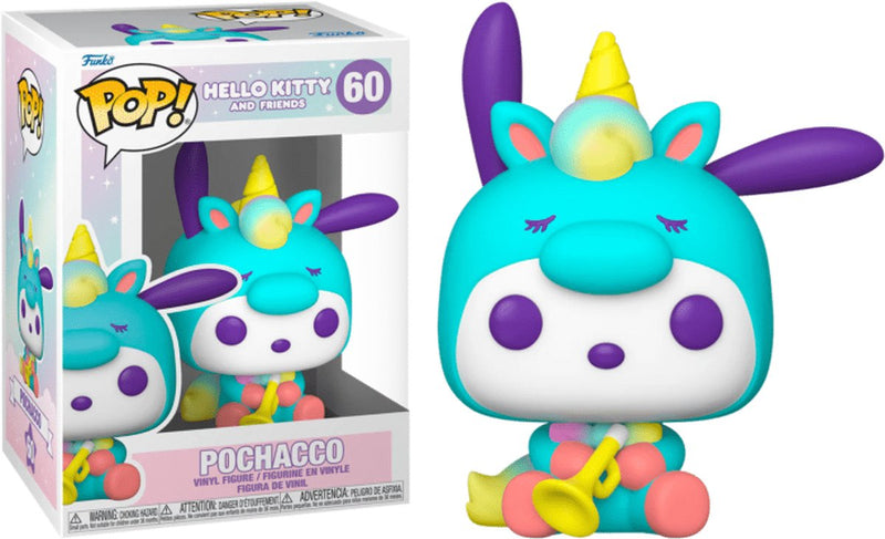 ¡Funko pop! sanrio: hello kitty - pochacco (fiesta de unicornios)