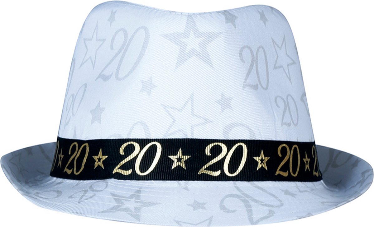 Fiestas guirca - cappello da gangster 20 anni con stelle