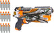 Toi-toys foam strikex elektrisch afschietpistool shockwave met 24 foampijlen