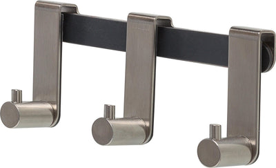 Rack Tiger Rhino - gancio per cabina doccia 6-8 mm - acciaio inossidabile spazzolato