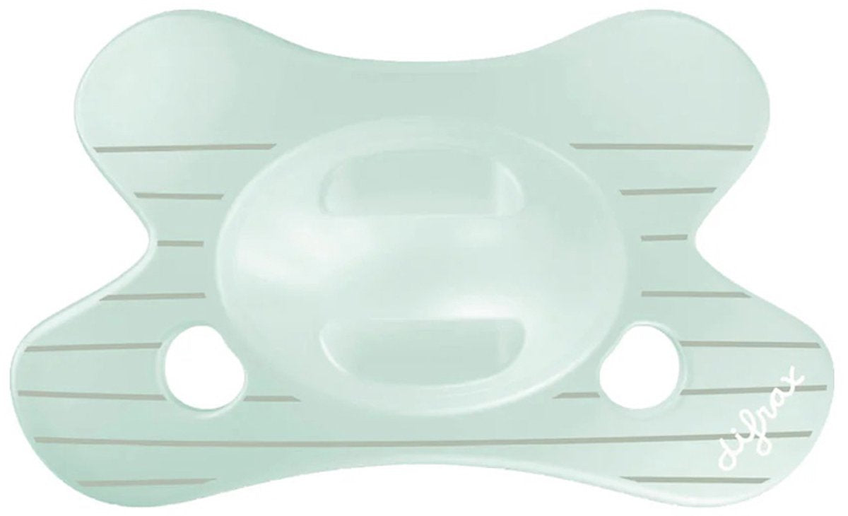 Difrax natural fopspeen - 0-6 m - stripy mint