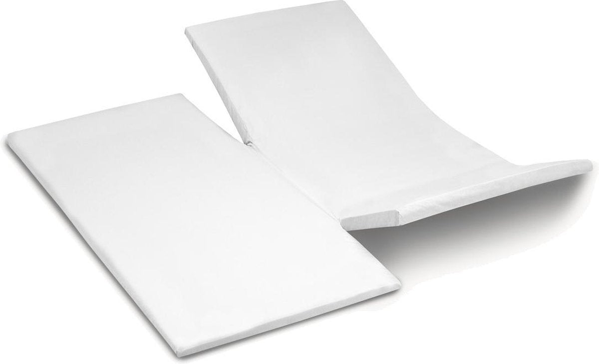 Sábana bajera ajustable con adorno dividido de fin de semana Cenicienta - doble división - 2 personas - algodón - 180x200 cm - con división - blanco