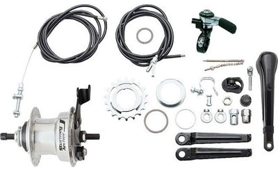 Gear Hub 3 velocidades Sturmey Archer Summit X -RD3 FRENO DE TRIME - Aluminio de alto polaco