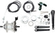 Gear Hub 3 velocidades Sturmey Archer Summit X -RD3 FRENO DE TRIME - Aluminio de alto polaco