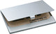 Tarjetero Sigel - 92x63x5mm - aluminio de alta calidad - para 15 tarjetas - si-vz135