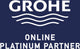 Soffione Grohe new tempesta cosmopolitan 100 - soffione cm 10 - 4 getti - cromo