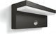 Philips LED Philips Bustan aplique de exterior - con sensor - antracita