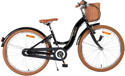 Volare ashley children's bicycle - girls - 24 inches - black - nexus 3