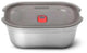 Black blum black+blum caja de comida de acero grande - preparación de comidas - 206x159x79mm - gris rojo