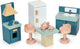 Set da cucina in legno Mentari - accessori per la casa delle bambole.