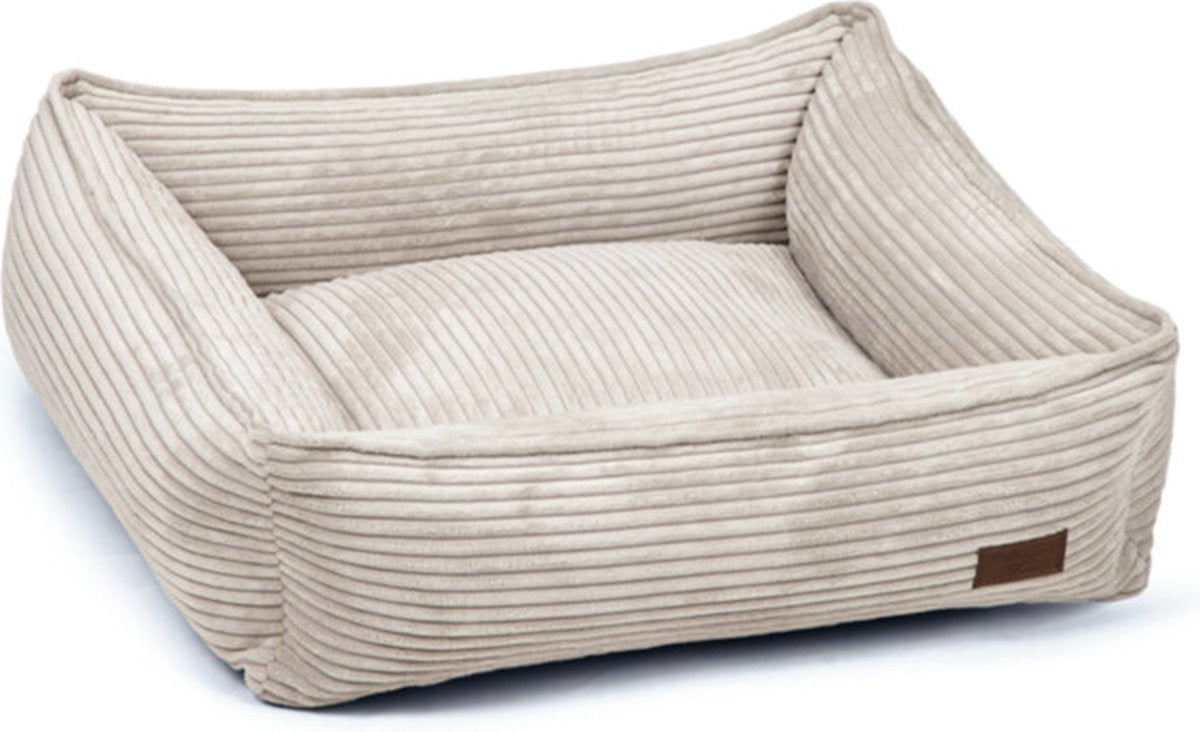 Designed by lotte Ribbed - cuccia per cani - grigio chiaro - 65x60x20 cm